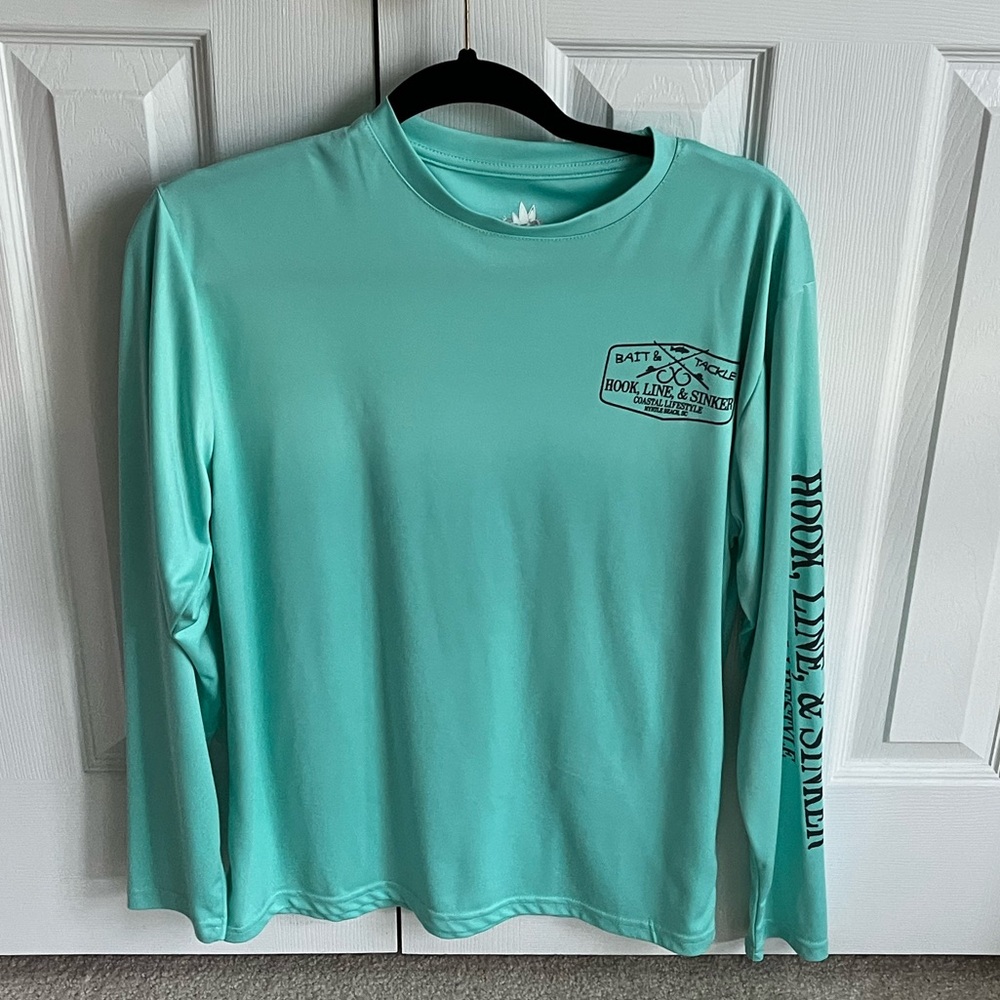Turquoise Sun Protection Shirt